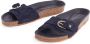 Tommy Hilfiger Slippers SOFT SUEDE ADJUSTABLE MULE sleehak zomer mode instapschoen flats met th-logo - Thumbnail 8