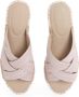 Tommy Hilfiger Slippers CHAMBRAY ESPADRILLE MULE plateau zomer-mode flats instapschoen met bandages in vlechtlook - Thumbnail 9