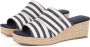 Tommy Hilfiger Slippers NAUTICAL STRIPES ESPADRILLE MULE sleehak zomerschoen in modieuze streep-look - Thumbnail 8