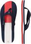 Tommy Hilfiger teenslippers donkerblauw Jongens Polyester 36 - Thumbnail 11
