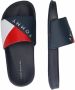 TOMMY HILFIGER Blauwe Badslippers 30990 - Thumbnail 8