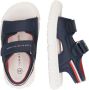 Tommy Hilfiger sandalen donkerblauw Jongens Imitatieleer Logo 25 - Thumbnail 6