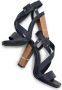 Tommy Hilfiger Premium Leren Blauwe Sandalen - Thumbnail 8
