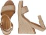 TOMMY HILFIGER Espadrilles Dames Th Rope High Wedge Maat: 36 Materiaal: Textiel Kleur: Beige - Thumbnail 12