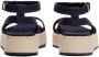 Tommy Hilfiger Sandalen LINEN FLATFORM zomerschoen sandaal plateauhak met verstelbare gesp - Thumbnail 9