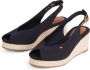 Tommy Hilfiger espadrilles zwart - Thumbnail 5