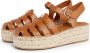 Tommy Hilfiger Sandalen TH AUTHENTIC LEATHER ESPADRILLE zomerschoen sandaal plateauhak met verstelbare gesp - Thumbnail 13