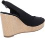 Tommy Hilfiger Sleehaksandaaltjes ICONIC ELENA SLING BACK WEDGE zomerschoen sandaal keilhak met verstelbare gesp - Thumbnail 70