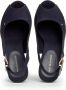 Tommy Hilfiger Sleehaksandaaltjes ICONIC ELENA SLING BACK WEDGE zomerschoen sandaal keilhak met verstelbare gesp - Thumbnail 12