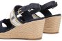 Tommy Hilfiger Sleehaksandaaltjes GOLDEN WEBBING MID WEDGE - Thumbnail 15