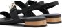 Tommy Hilfiger Hardware platte sandaal Black Dames - Thumbnail 6