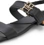 Tommy Hilfiger Hardware platte sandaal Black Dames - Thumbnail 7