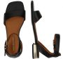 Tommy Hilfiger Zwarte platte sandalen voor vrouwen Black Dames - Thumbnail 9