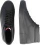 Tommy Hilfiger Zwarte Hoge Sneaker Prep Vulc High Leather - Thumbnail 13