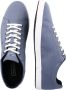 Tommy Hilfiger Blauwe Lage Sneakers Essential Chambray Vulc - Thumbnail 10