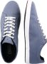 Tommy Hilfiger Blauwe Essential Chambray Vulc Lage Sneakers - Thumbnail 10