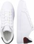 Tommy Hilfiger Witte Polyester Sneaker met Contrasterende Details White Dames - Thumbnail 5