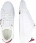 Tommy Hilfiger Witte polyester sneaker - Thumbnail 7