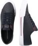 Tommy Hilfiger Blauwe Leren Sneakers voor Mannen Blue Heren - Thumbnail 8