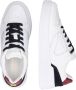 Tommy Hilfiger Plateausneakers LEATHER BASKET SNEAKER Logo-opdruk op de tong vrijetijdsschoen halfschoen veterschoen - Thumbnail 15