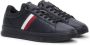 Tommy Hilfiger Lage Sneakers Supercup Zwart Leer Black Heren - Thumbnail 9