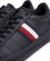 Tommy Hilfiger Lage Sneakers Supercup Zwart Leer Black Heren - Thumbnail 11