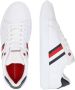 Tommy Hilfiger Sneakers ESSENTIAL LEATHER CUPSOLE met typische strepen vrijetijdsschoen lage schoen veterschoen - Thumbnail 13