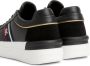 Tommy Hilfiger Sneakers met sleehak CORP WEBBING COURT SNEAKER met logo-embleem opzij - Thumbnail 9