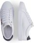 Tommy Hilfiger Witte Polyester Sneaker met Contrasterende Details - Thumbnail 11