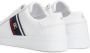 Tommy Hilfiger Witte Leren Sneakers Stijlvol Comfortabel - Thumbnail 11