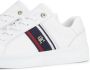Tommy Hilfiger Witte Leren Sneakers Stijlvol Comfortabel - Thumbnail 12
