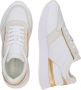 Tommy Hilfiger Plateausneakers LUX MONOGRAM RUNNER veterschoenen lage schoen vrijetijdsschoen met gouden accenten - Thumbnail 10