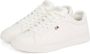 Tommy Hilfiger Plateausneakers WOMENS ICON COURT SNEAKER FLAG vrijetijdsschoen veterschoen lage schoen met gevoerde schacht - Thumbnail 3