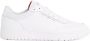 Tommy Hilfiger Witte geperforeerd leren lage sneakers White Heren - Thumbnail 18