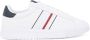 Tommy Hilfiger Plateausneakers MODERN CUPSOLE STRIPES LTH vrijetijdsschoen lage schoen veterschoen met zijstrepen - Thumbnail 12
