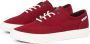 Tommy Hilfiger Plateausneakers TH HI VULC LOW OXFORD TWILL vrijetijdsschoen lage schoen veterschoen met label op de hiel - Thumbnail 13