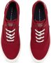 Tommy Hilfiger Plateausneakers TH HI VULC LOW OXFORD TWILL vrijetijdsschoen lage schoen veterschoen met label op de hiel - Thumbnail 14