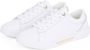 Tommy Hilfiger Plateausneakers CHIC COURT SNEAKER vrijetijdsschoen lage schoen veterschoen gouden sieraandeel - Thumbnail 12