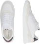 Tommy Hilfiger Witte Sneakers voor Heren met Contrasterende Details Wit Heren - Thumbnail 11