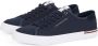 Tommy Hilfiger Casual Sneakers Collectie in Katoenmix Blue Heren - Thumbnail 9