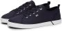 Tommy Hilfiger Plateausneakers VULC CANVAS SNEAKER vrijetijdsschoen lage schoen veterschoen met praktische aantrek-lus - Thumbnail 11