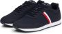 Tommy Hilfiger Sneakers in effen design met contraststrepen - Thumbnail 8