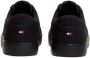 Tommy Hilfiger Vulc LOW Rubber Flag Pool Schoenen Black Heren - Thumbnail 15