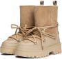 Tommy Hilfiger Beige Shearling Enkel Snowboot Beige Dames - Thumbnail 10