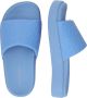 Tommy Hilfiger Blauwe Pool Slide Flip Flops Blue Dames - Thumbnail 8