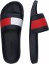 Tommy Hilfiger Teenslippers RUBBER TH FLAG POOL SLIDE - Thumbnail 12