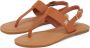 Tommy Hilfiger Sandalen LEATHER THONG SANDAL sandaal zomerschoen flats met teenband - Thumbnail 8