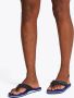 Tommy Hilfiger Teenslippers CORPORATE HILFIGER BEACH SANDAL dianette zomerschoen flats comfort-schoen met strepen - Thumbnail 19