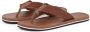 Tommy Hilfiger Teenslippers HILFIGER LEATHER BEACH SANDAL - Thumbnail 8
