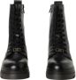 Tommy Hilfiger Monochromatic Lace Up Boot FW0FW05946 BDS Vrouwen Zwart Laarzen Trappers - Thumbnail 14